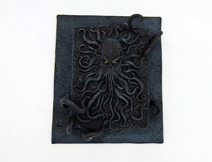 3D Octopus Horror Book