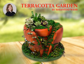 Terracotta Garden cake tutorial