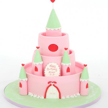 Fairy Castle cake tutorial
