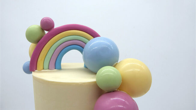 Rainbow Chocolate Balls