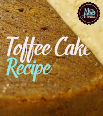 Toffee cake tutorial