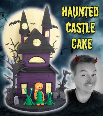 Haunted Castle cake tutorial