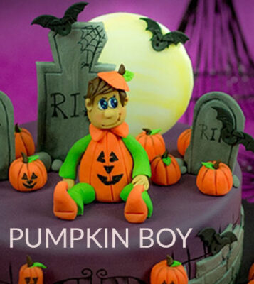 Pumpkin Boy cake tutorial