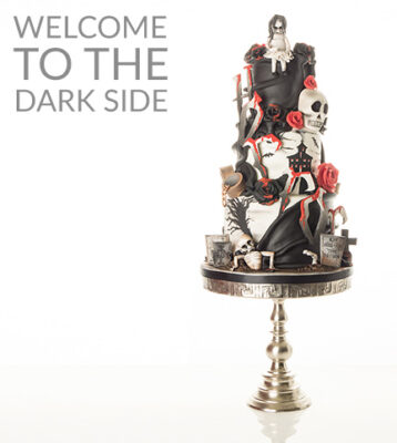 Dark Side cake tutorial