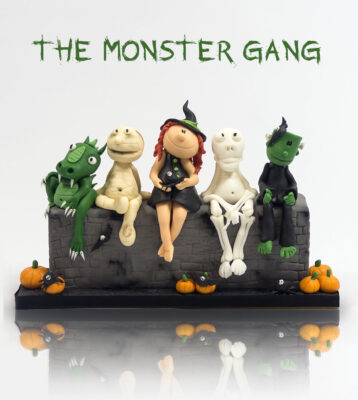 Monster Gang cake tutorial
