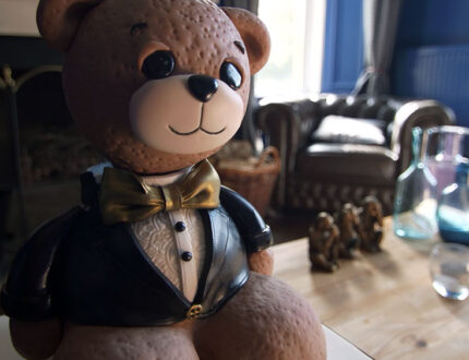 Teddy Bear Groom Cake