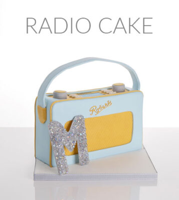 Radio cake tutorial