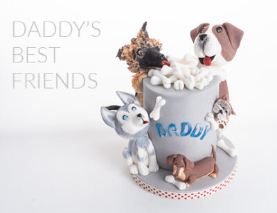 Daddy's Best Friend cake tutorial