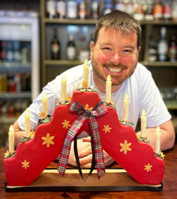 Festive Candle Holder