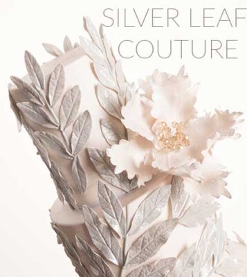Silver Leaf Couture cake tutorial