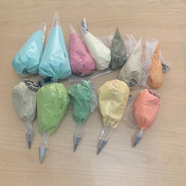 Buttercream bags
