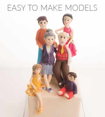 Easy Models cake decorating tutorial