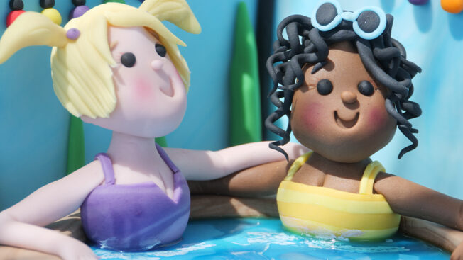 Hot tub cake tutorial