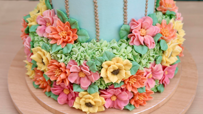 Birdcage cake