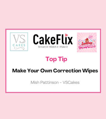 Correction wipes