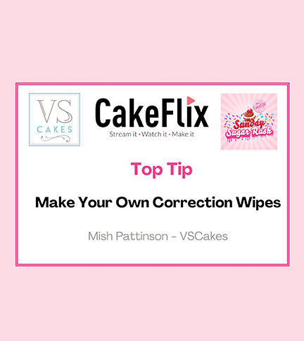 Top Tips – Make your own correction wipes