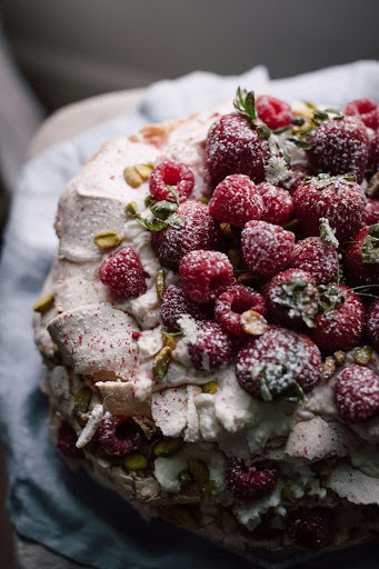 summer fruits cake