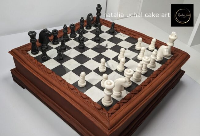 Detailed chessboard