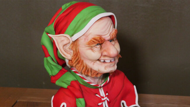 Christmas Elf cake