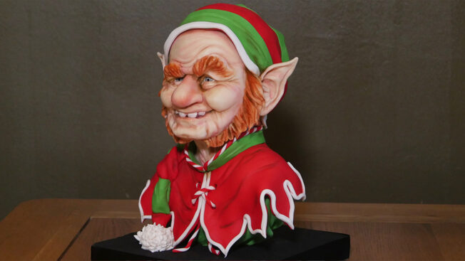 Christmas Elf cake