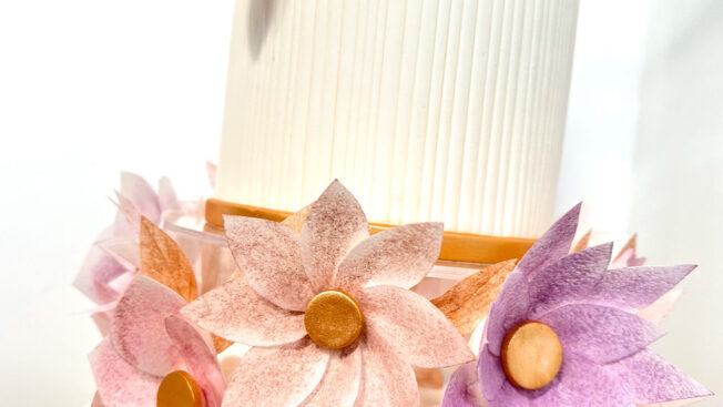 Floating Fantasy Wedding Cake