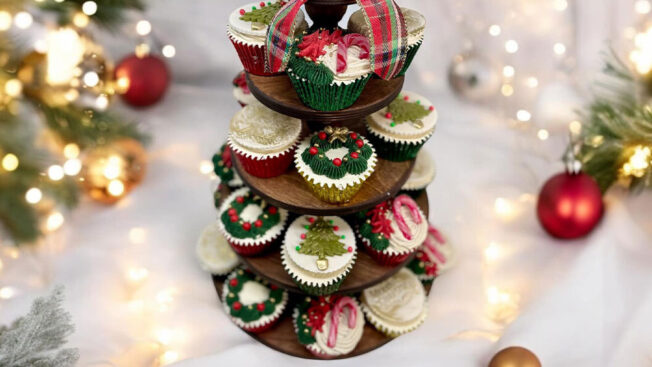 Festive cupcakes