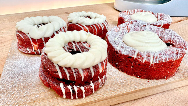 Red Velvet Cookies donut