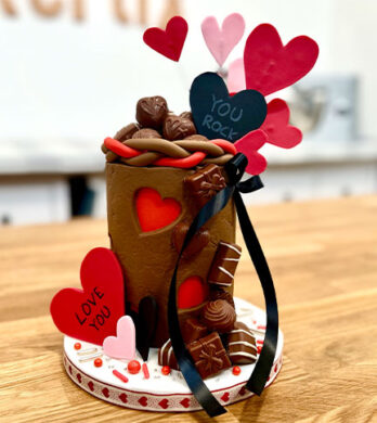 Valentine's Chocolate Hearts