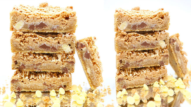 Coconut caramel crunch cookie