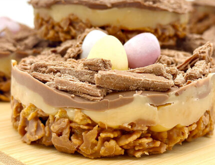 Caramel Chocolate Crunches Baking Tutorial