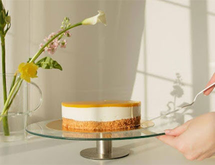 Lemon cheesecake
