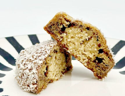 Stuffed Caramel Bounty Cookies