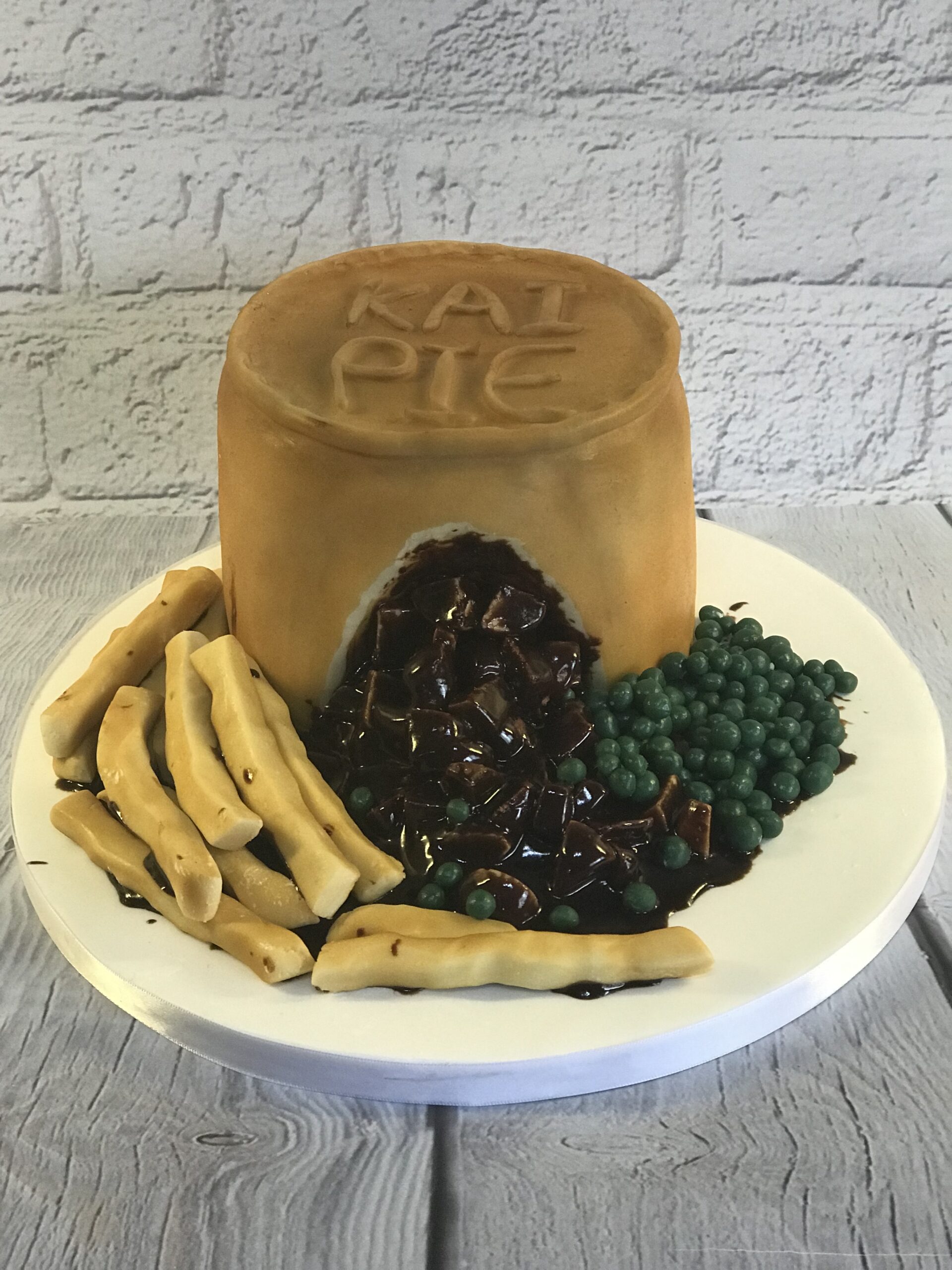 Marianne Rolfe - Pie and Chips - April 2018