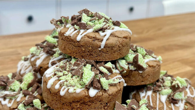 Mint Chocolate Cookies