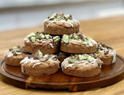 Mint Chocolate Cookies