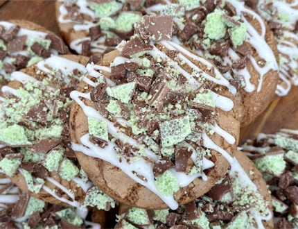 Mint Chocolate Cookies