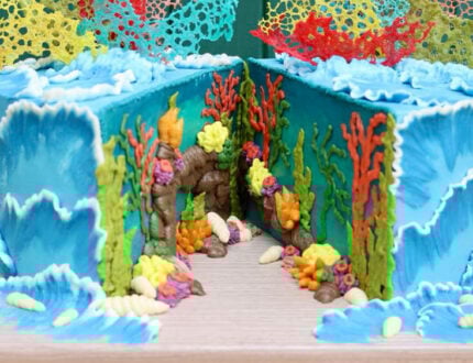 Under the sea in buttercream