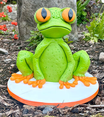 3D Frog Cake Tutorial