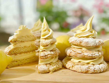 Lemon Crinkle Cookies