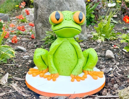 3D Frog Cake Tutorial