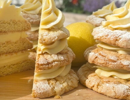 Lemon Crinkle Cookie