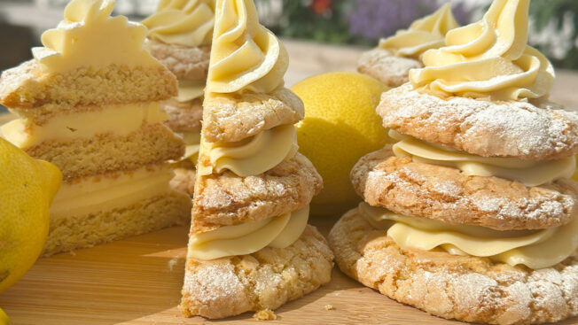 Lemon Crinkle Cookie