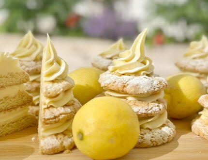 Lemon Crinkle Cookie