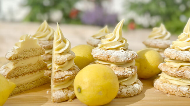Lemon Crinkle Cookie