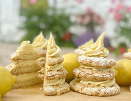 Lemon Crinkle Cookie