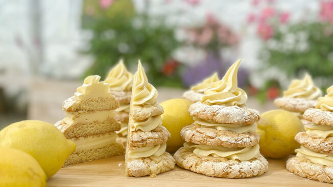 Lemon Crinkle Cookie