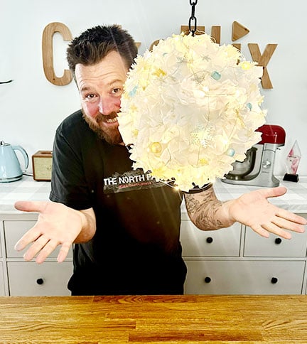 Hanging Festive Bauble Cake Bite Sized