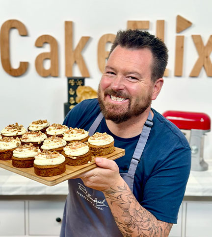Pumpkin Spiced Cake – Bite Sized