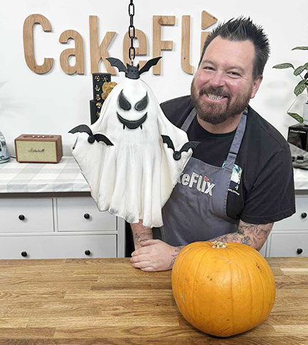 Floating Ghost Cake Tutorial LIVE