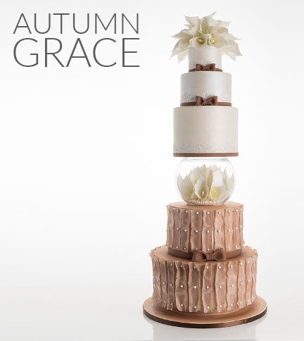 Autumn Wedding Cake Holder